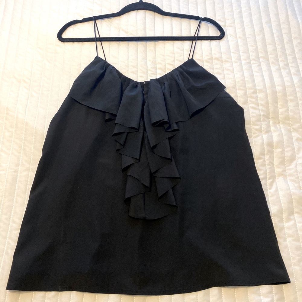 Ruffle top dress tank